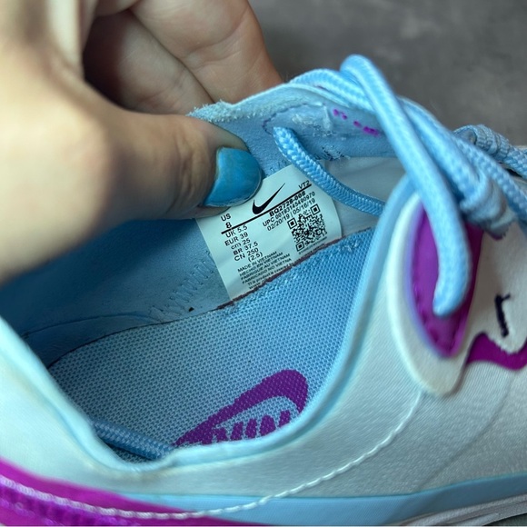 Nike React Element 55 Running Shoes BQ2728-008 Womens sz 8 - blue/white - Picture 6 of 6